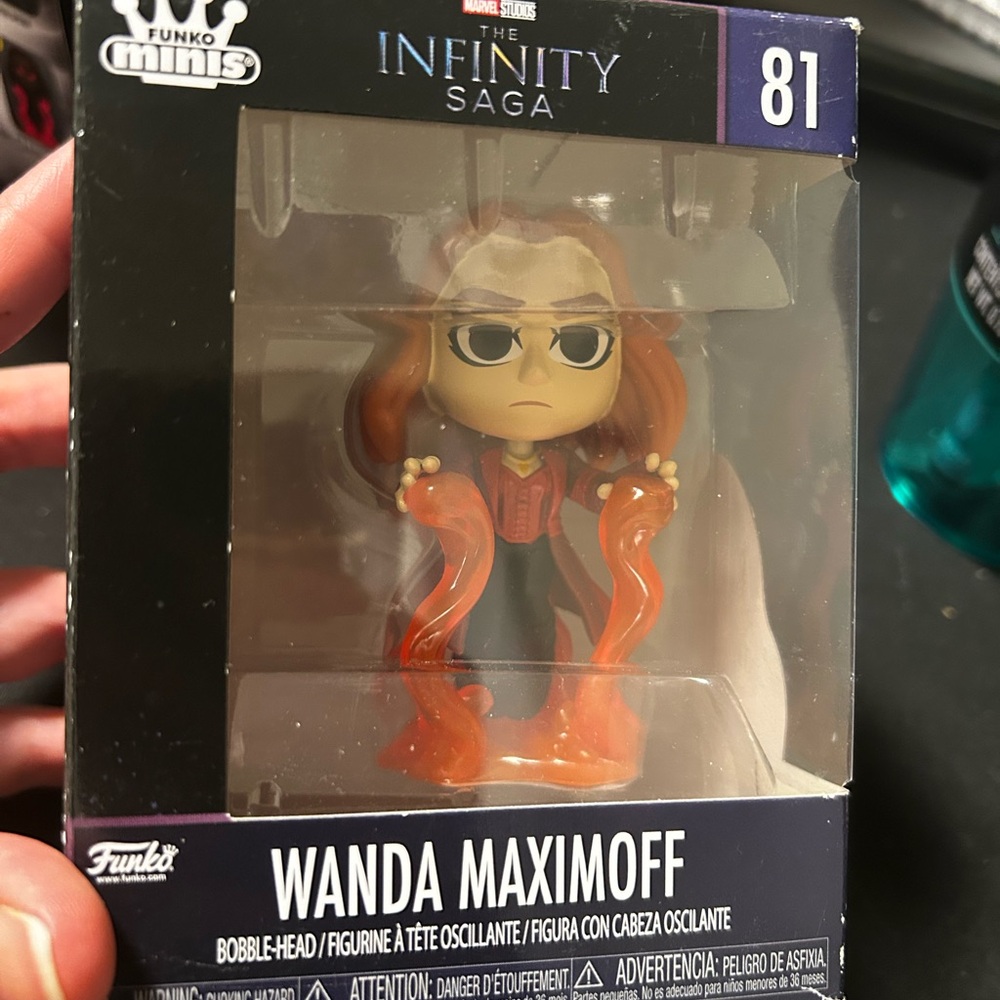 Funko Wanda Maximoff Figure with Red Hair Accents